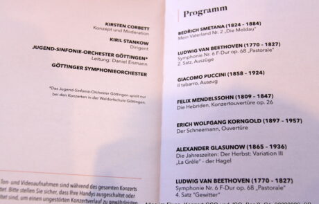 27 JSO und GSO Konzert – alles im Fluss, Ausflug Boni Klasse 7, SR, 200226